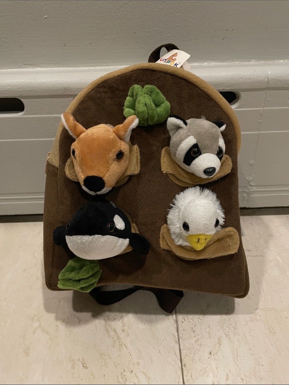 Brand New Unipak 11” Forest Animal Kids Backpack